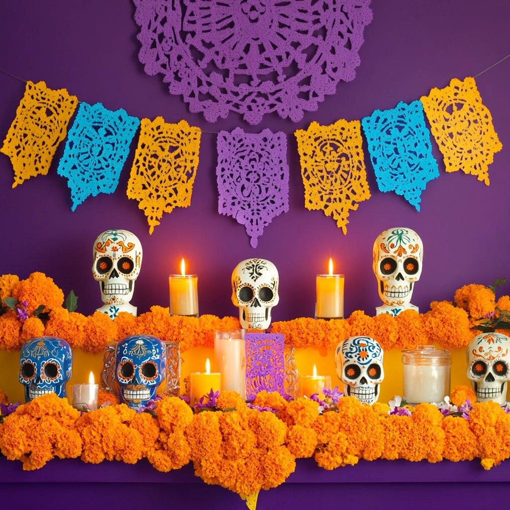 The Art of Papel Picado: How to Incorporate Traditional Mexican Banners in Your Day of the Dead Decor