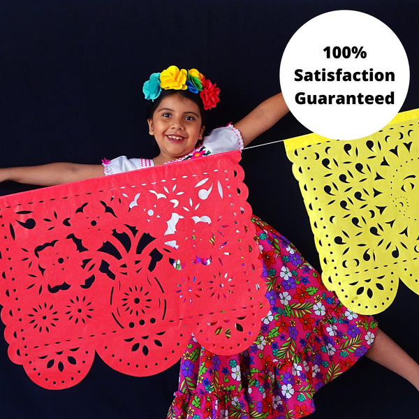 Mexican Party Decorations Fancy Mexican Papel Picado Banners 80ft Ws1 Fiestaconnect 1796